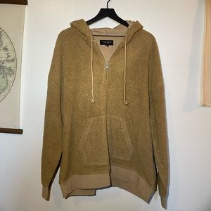 Brown Fuzzy Pacsun Hoodie Size XL